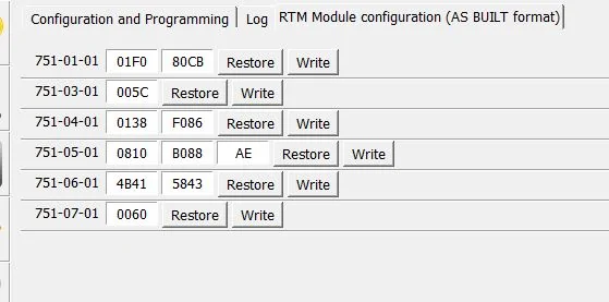 Ford F-150 Need major help. Can someone with FORSCAN knowledge help out? rtmconfig