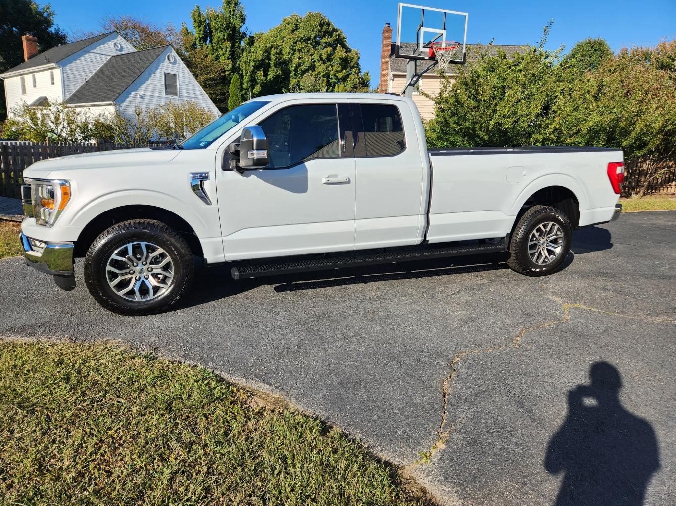 Ford F-150 Do you have a LARIAT SuperCAB? Running Board Drivers