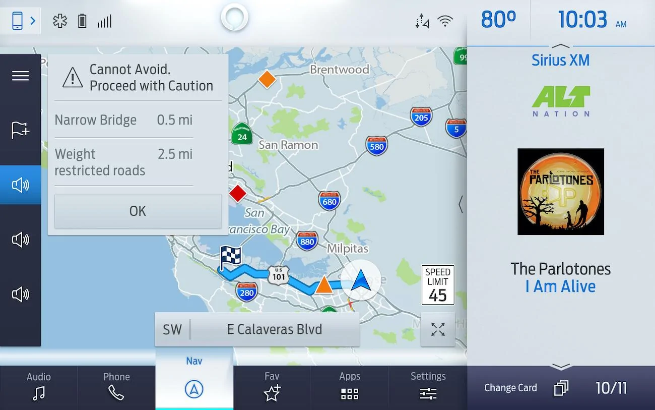 Ford F-150 Telenav in SYNC 4 will keep navigation / maps working even with no cell service rv_trailer_active_guidance_overview-jpg