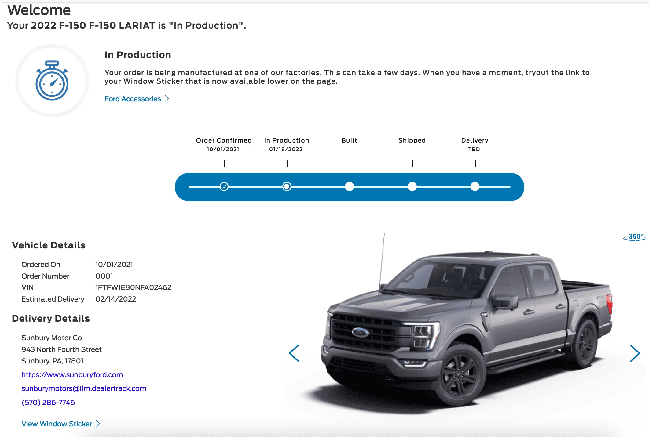 Ford F-150 01/17/2022 Build Week Group Screen Shot 2022-01-22 at 3.03.40 PM