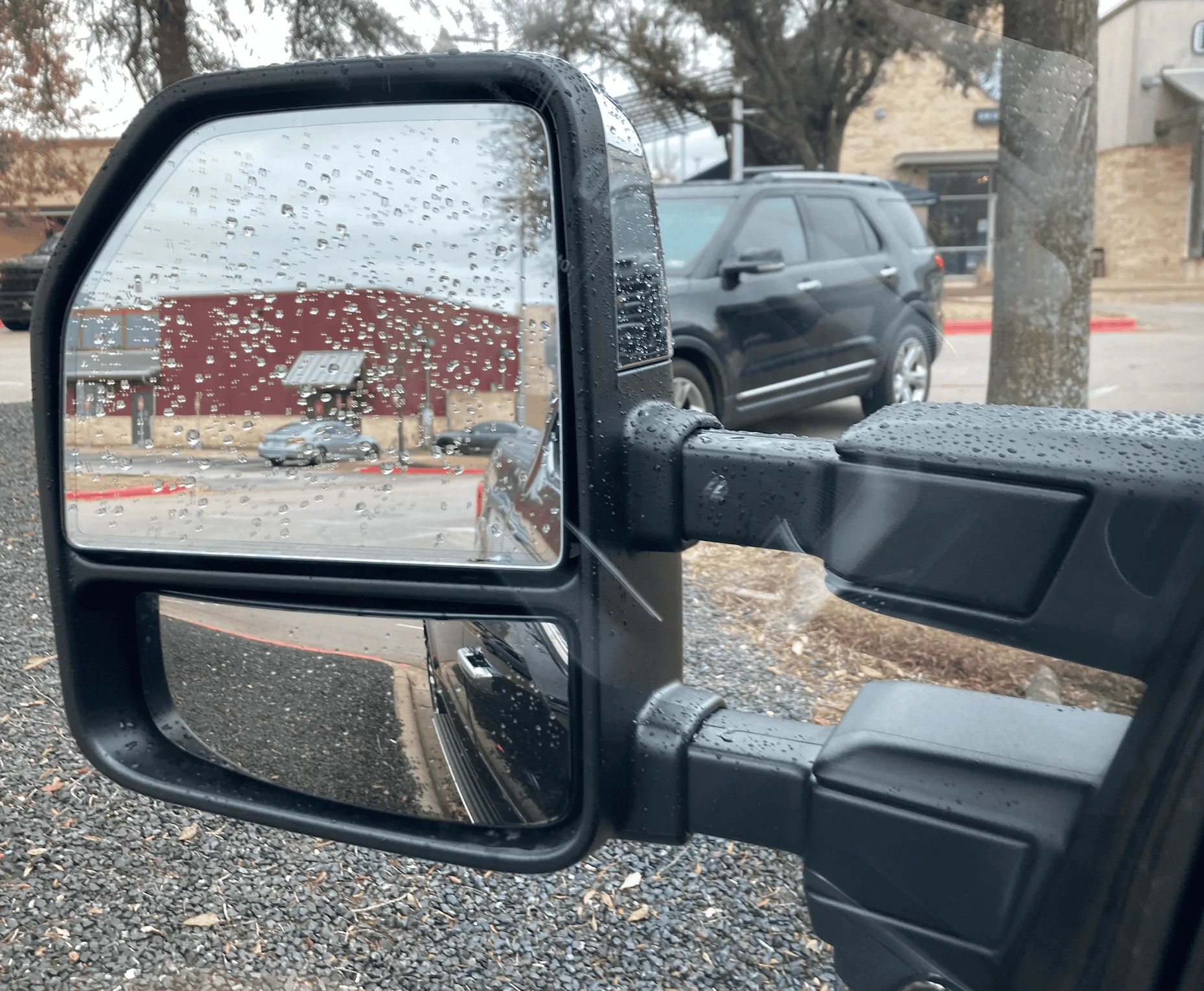 Ford F-150 Trailer tow mirrors with BLIS (Blind Spot Information System) vs Standard Mirrors Screen Shot 2022-02-02 at 7.29.31 PM