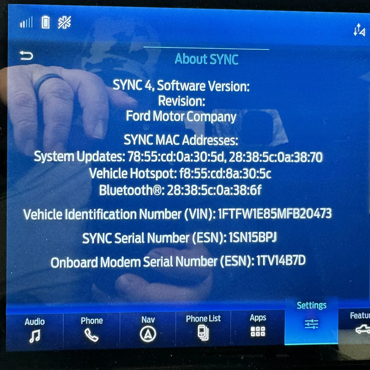 Ford F-150 Request VIN Lookup Thread screen