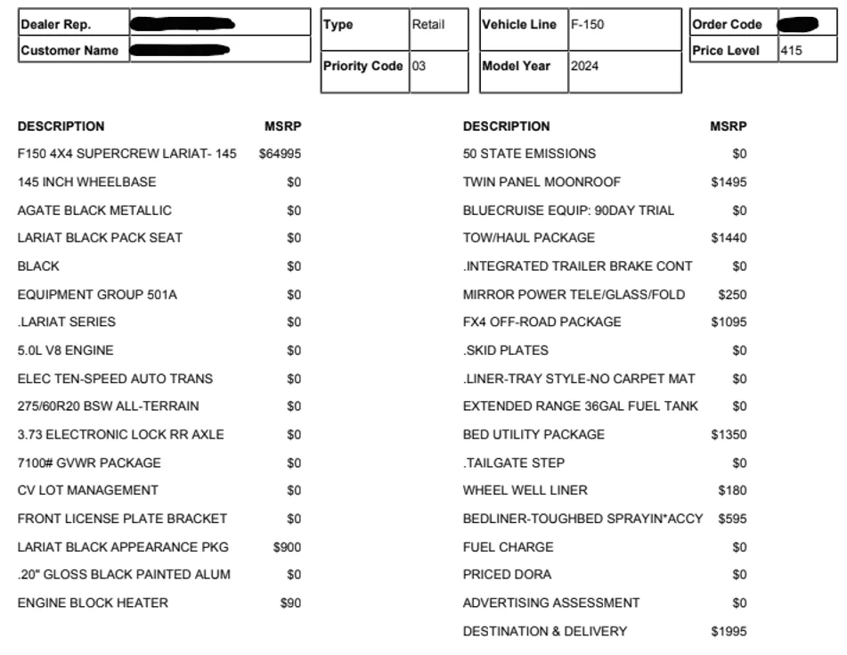Ford F-150 2021+ F-150 Orders Tracking List & Stats [Enter Yours!] Screenshot 2024-01-16 170503