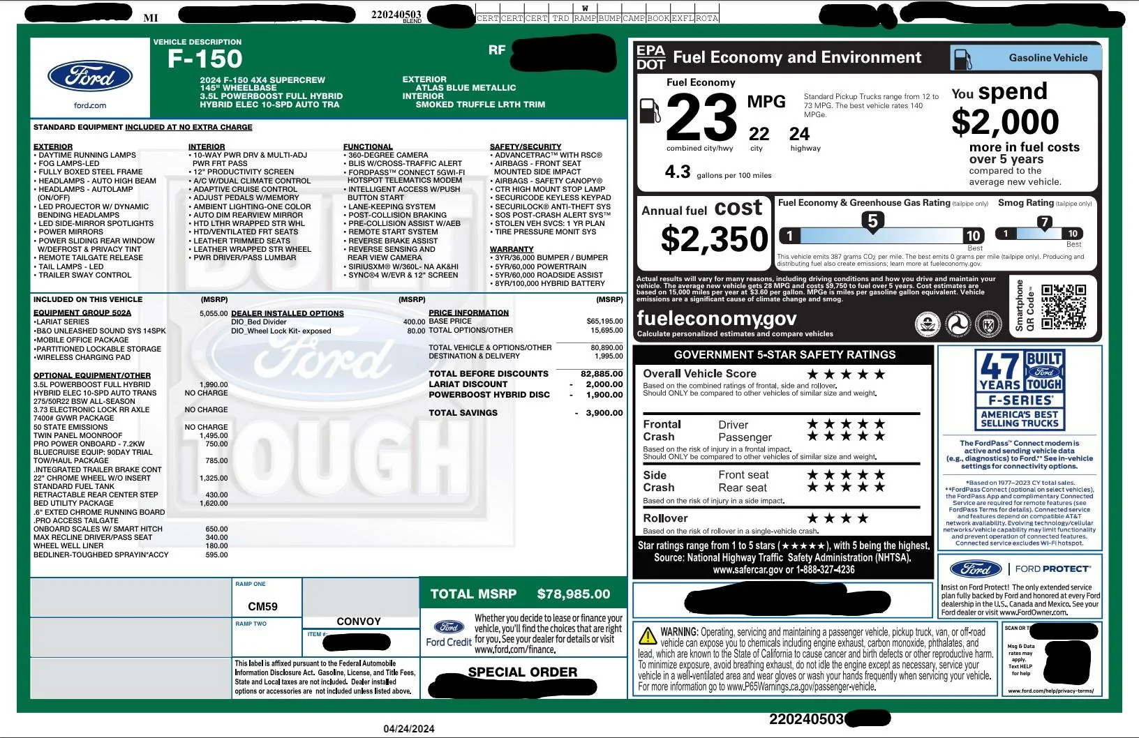 Ford F-150 Build week 4/29 -5/6 Screenshot 2024-04-24 112534_edit