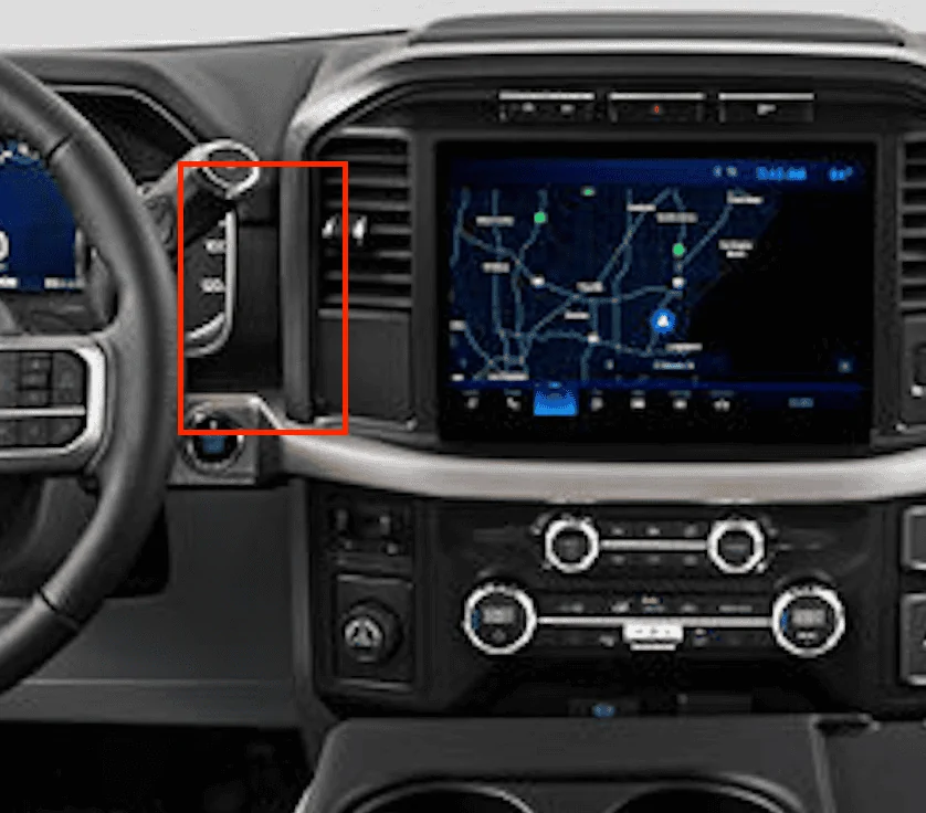 Ford F-150 Is there a way to run a usb cable through the dash easily? Screenshot 2024-05-23 at 1.55.13 PM