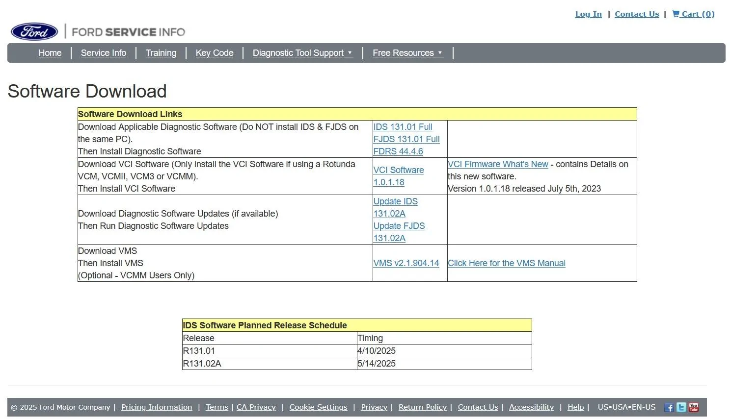 Ford F-150 ECU module programming guide using FDRS Screenshot 2025-06-03 074039