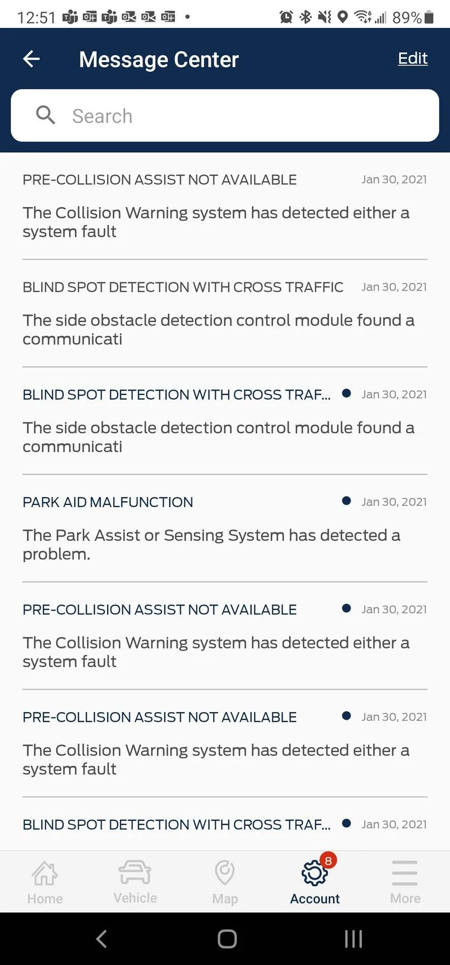 Ford F-150 Sensor faults on first drive Screenshot_20210201-125108_FordPass