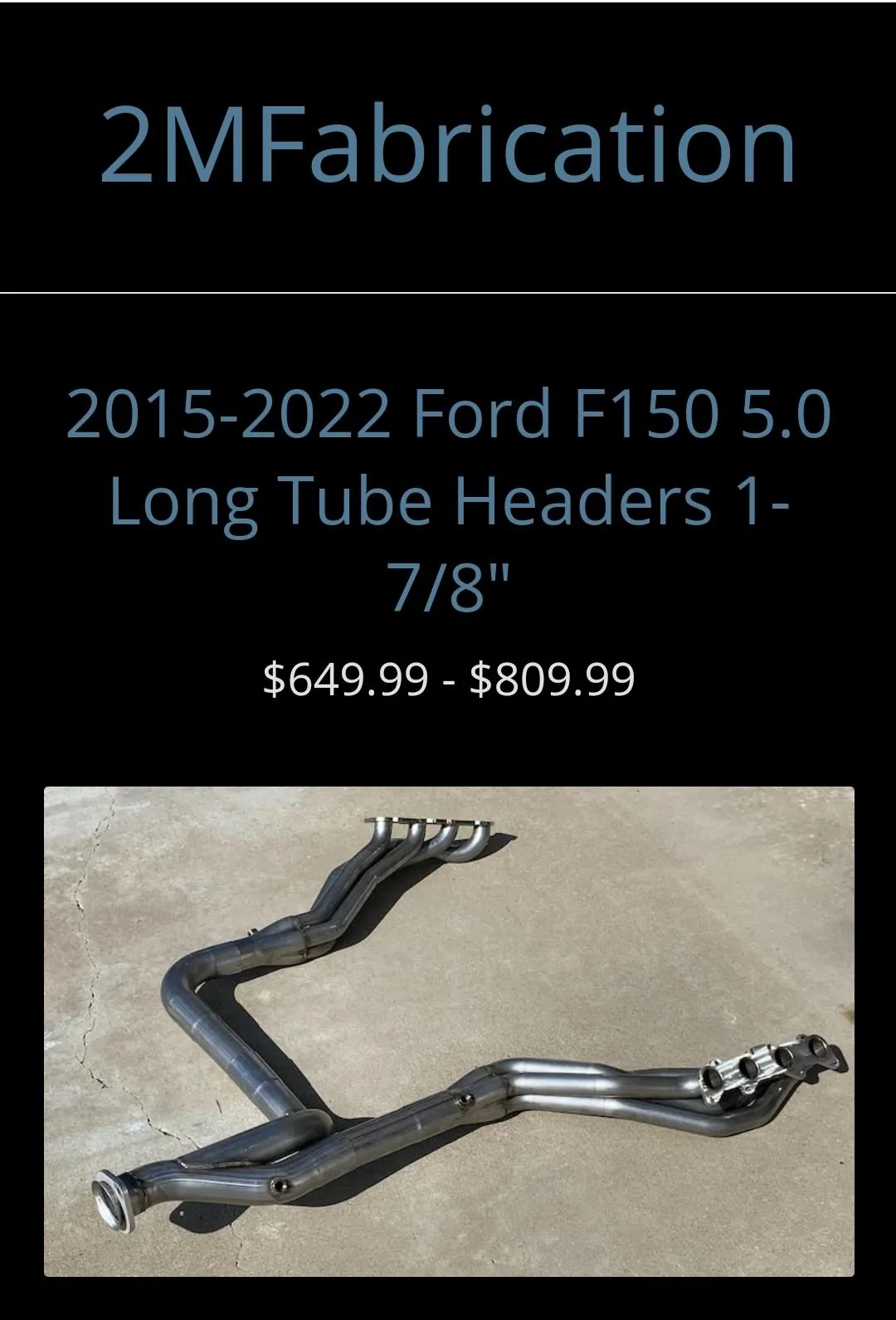 Ford F-150 5.0L Exhausts Screenshot_20210419-232443_Instagram