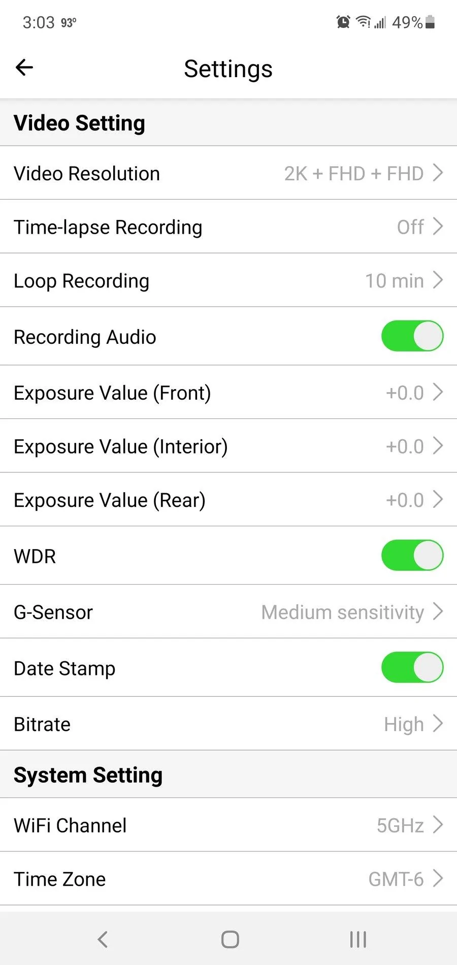 Ford F-150 Dash cam options? Screenshot_20210618-150326_VIOFO