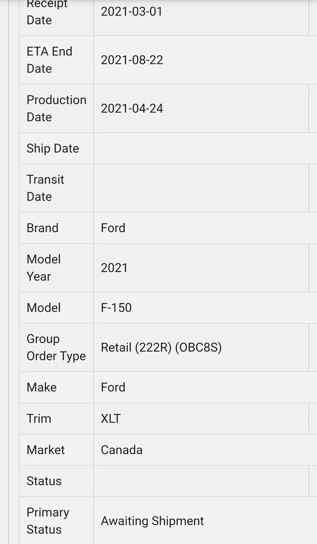 Ford F-150 10/31 Club Screenshot_20210724-062627_Chrom