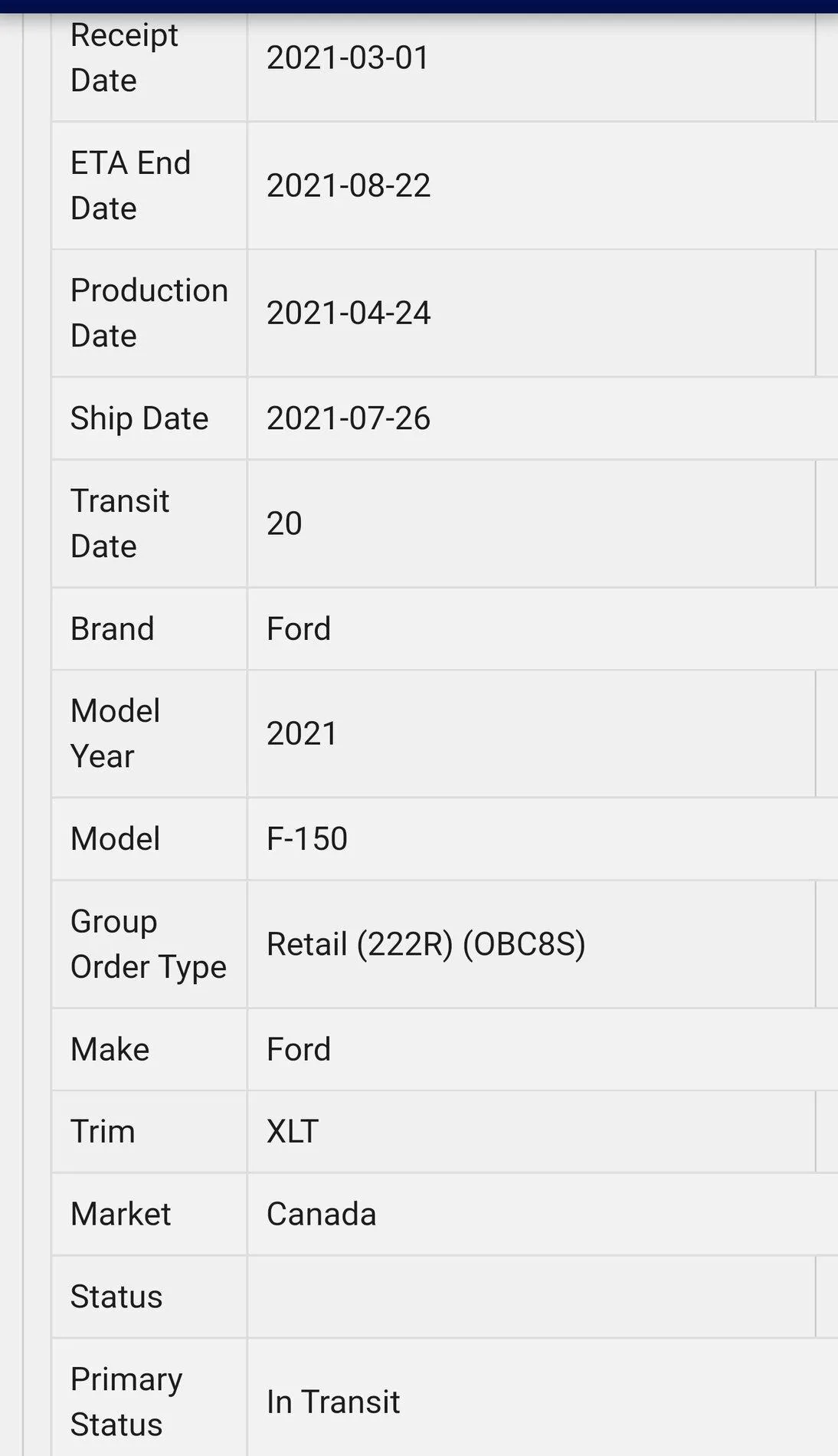 Ford F-150 10/31 Club Screenshot_20210802-150957_Chrom