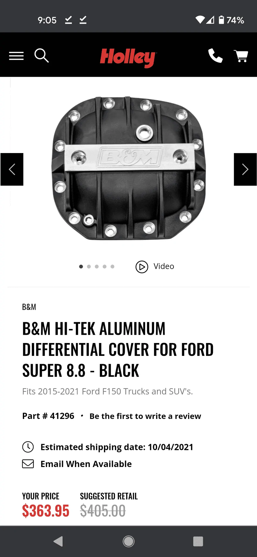 Ford F-150 9.75" Ring Gear Screenshot_20210830-210505