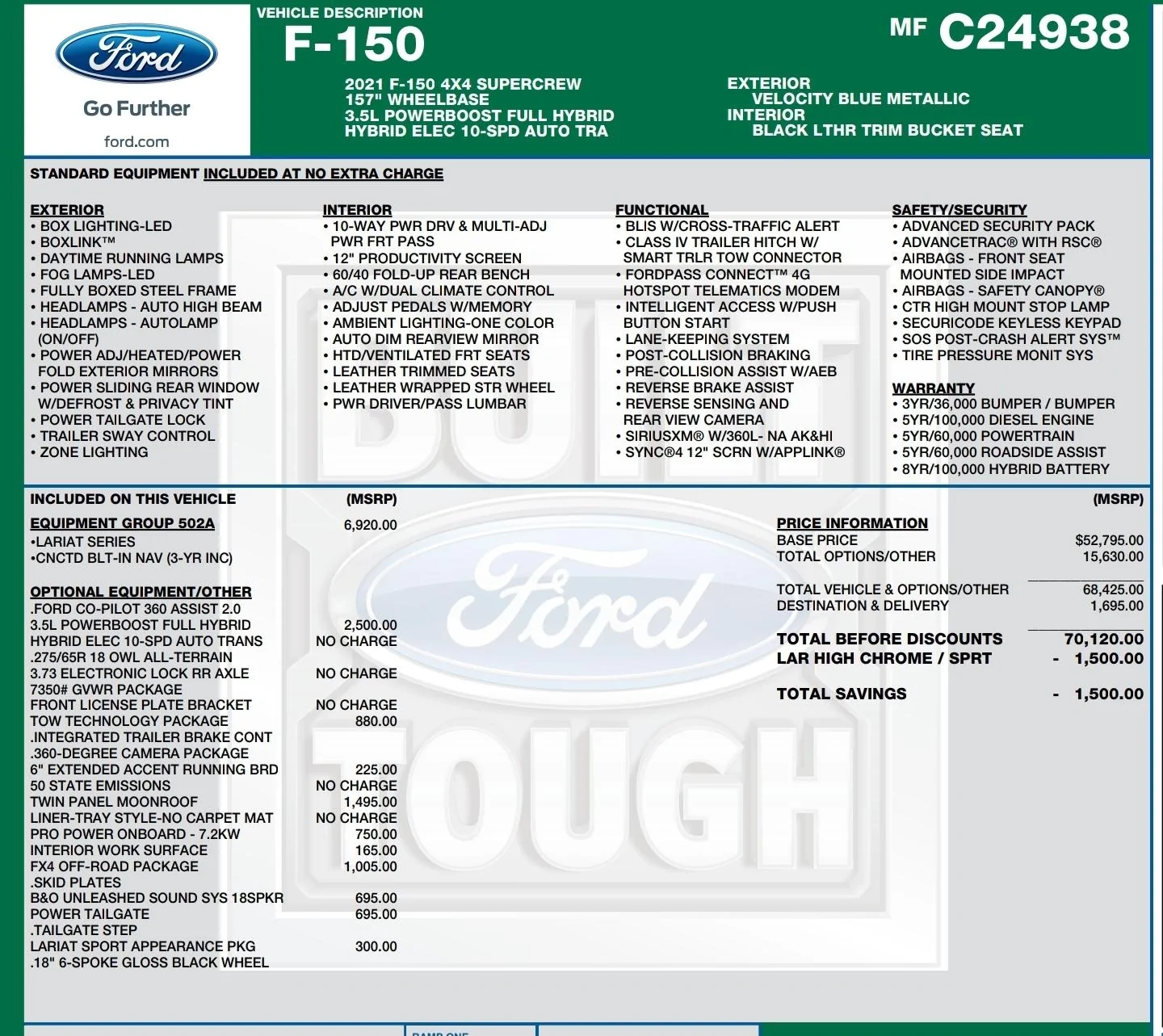 Ford F-150 proximity sensors on front bumper? Screenshot_20211018-164053_Driv
