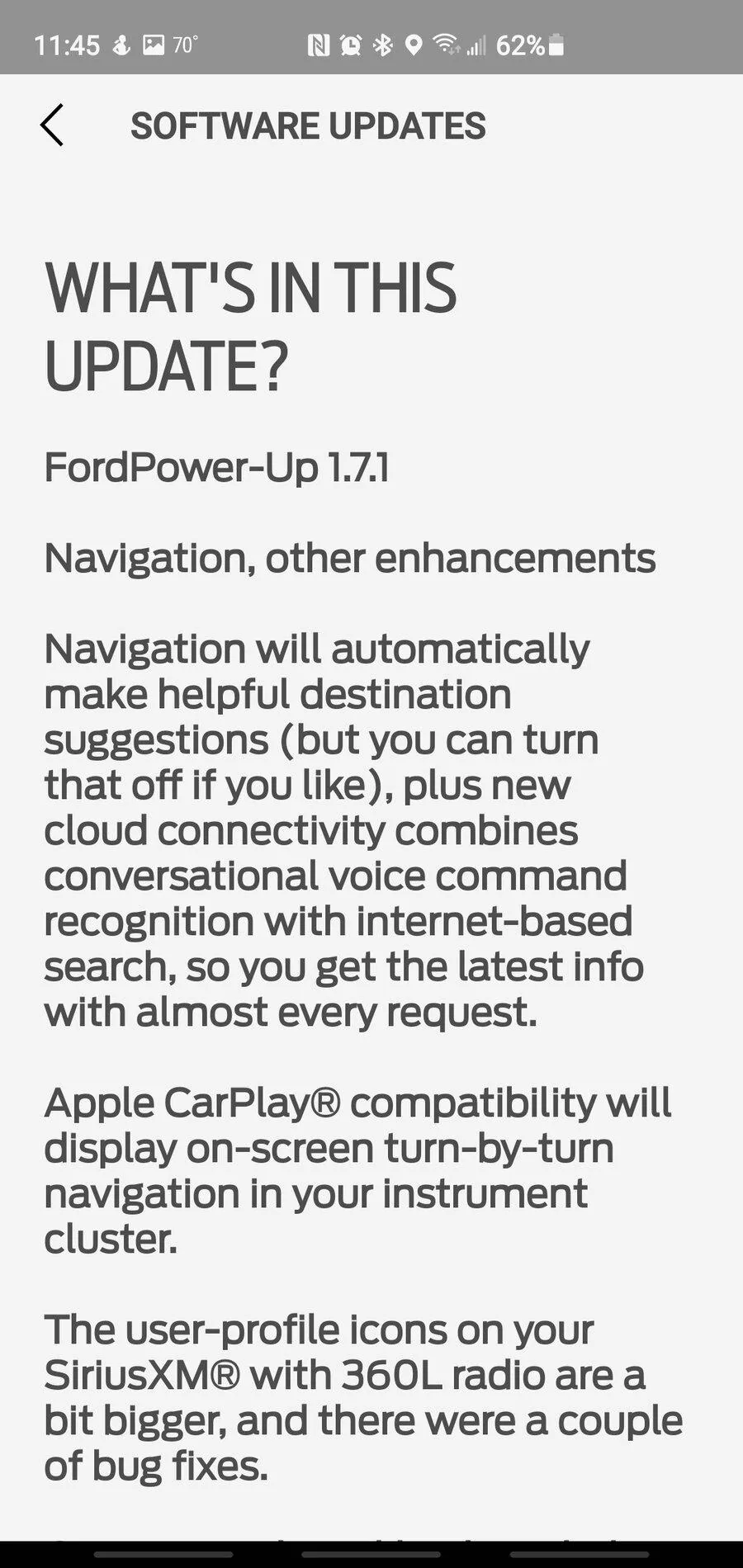 Ford F-150 Received invite for Early Access to BlueCruise update Screenshot_20211022-114516_FordPass