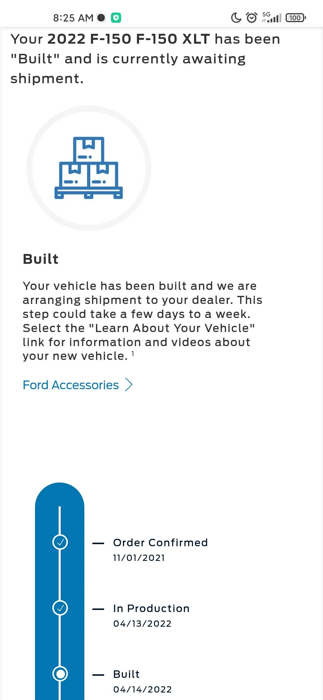 Ford F-150 4/4/22 Build Week Group Screenshot_2022-04-15-08-25-34-592_com.android.chrom