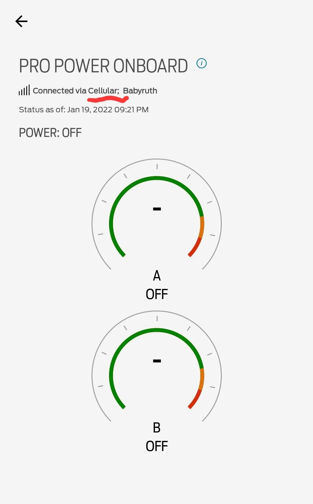 Ford F-150 FordPass Bluetooth (Direct connection) VS Cellular (Cloud connection) Screenshot_20220119-212435_FordPass