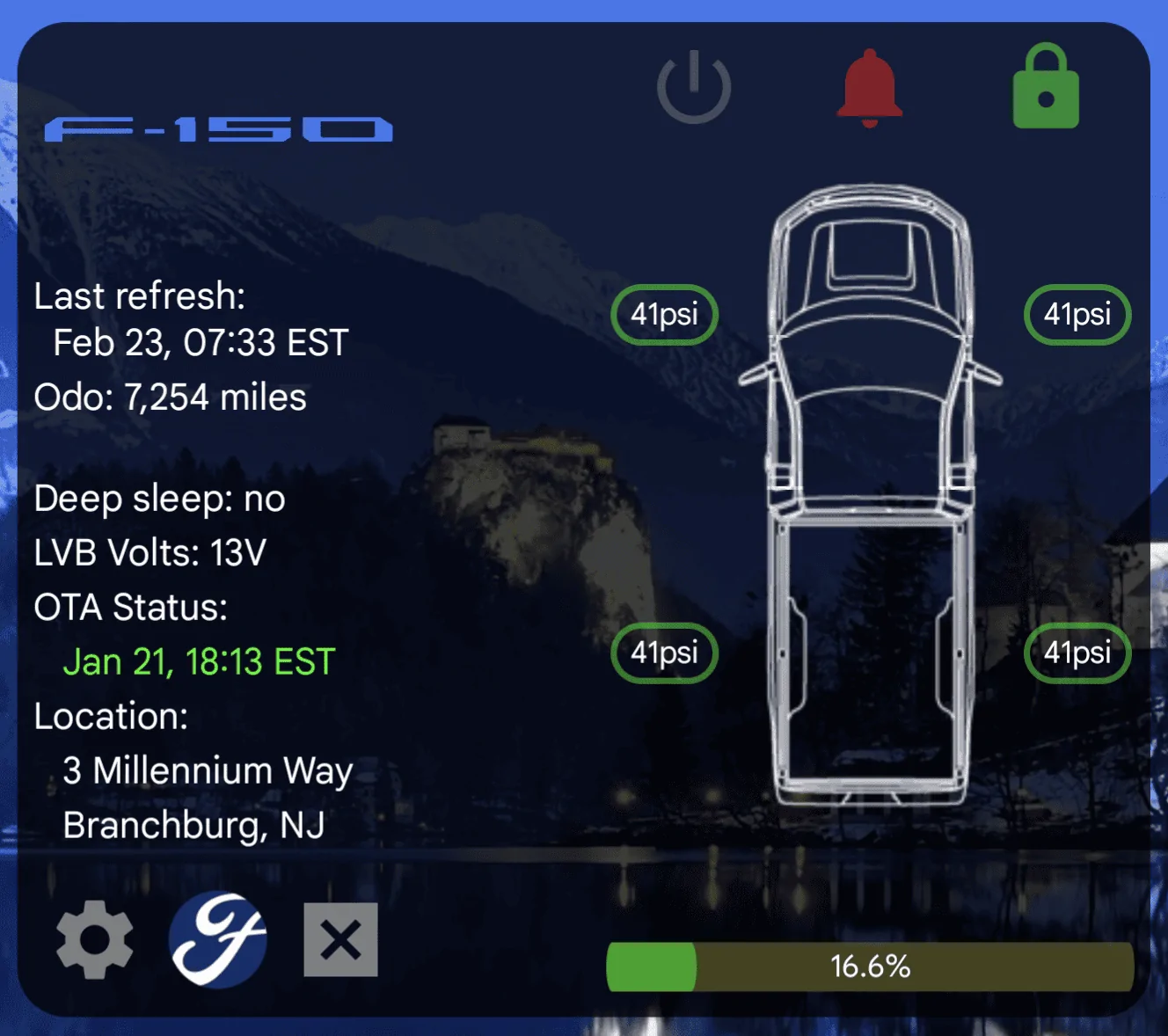 Ford F-150 Android widget Screenshot_20220223-082148