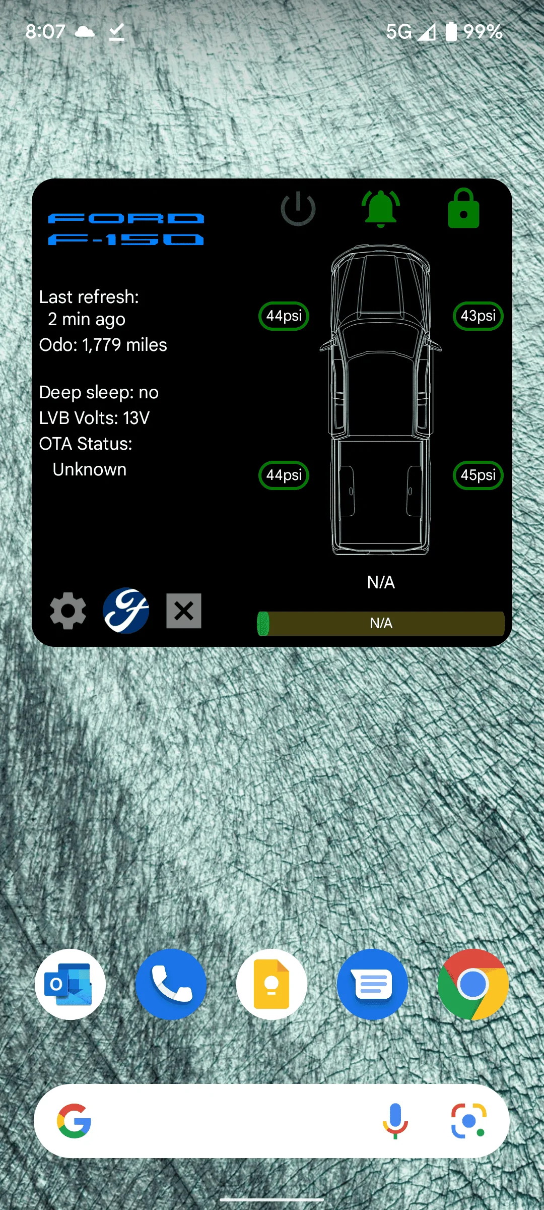 Ford F-150 Android widget Screenshot_20220302-080710