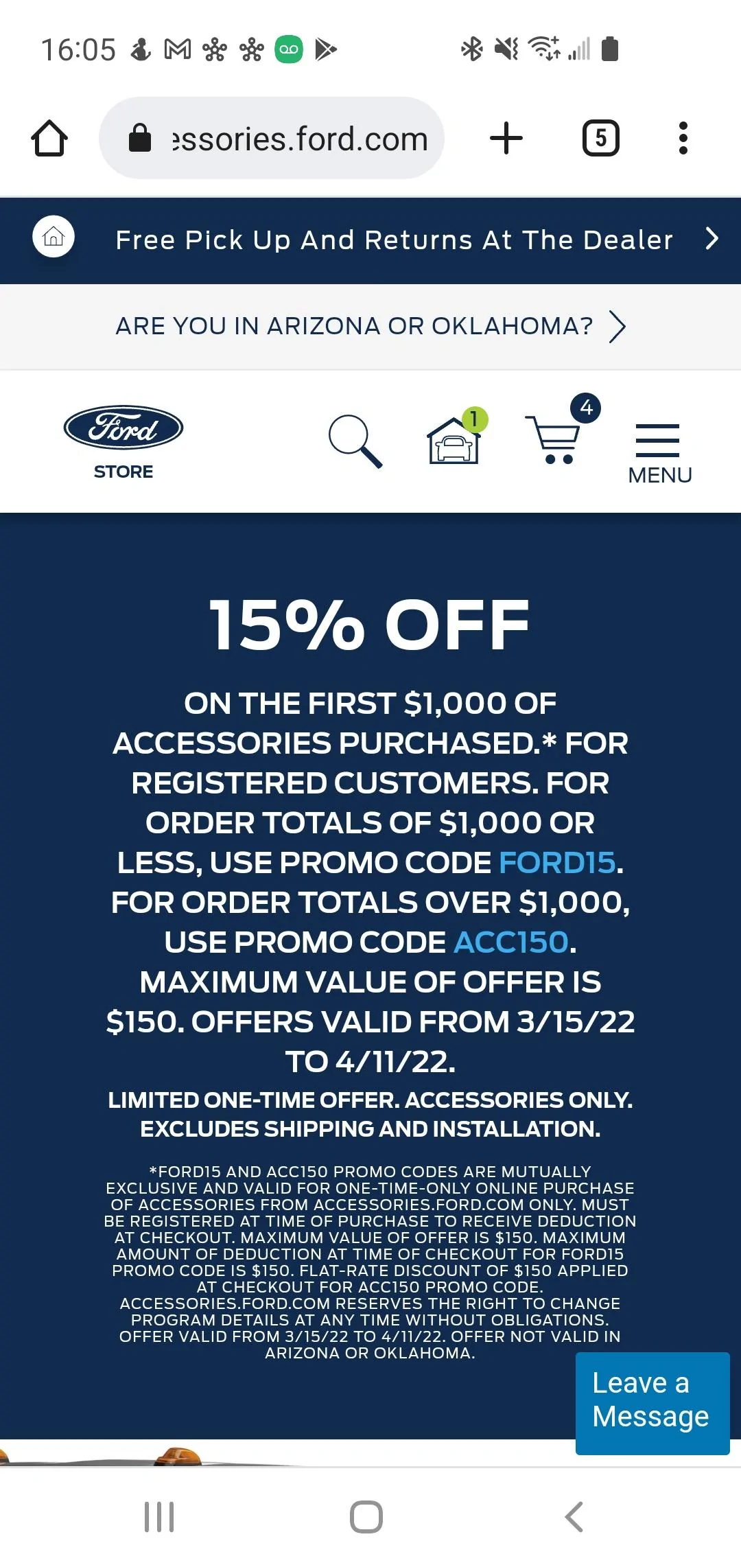 Ford F-150 01/24/2022 Build Week Screenshot_20220320-160524_Chrom