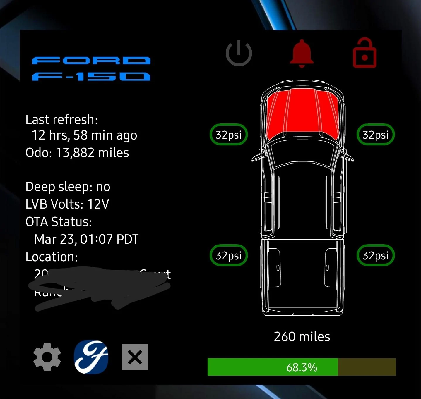 Ford F-150 Android widget Screenshot_20220401-115714_GO Launcher Z