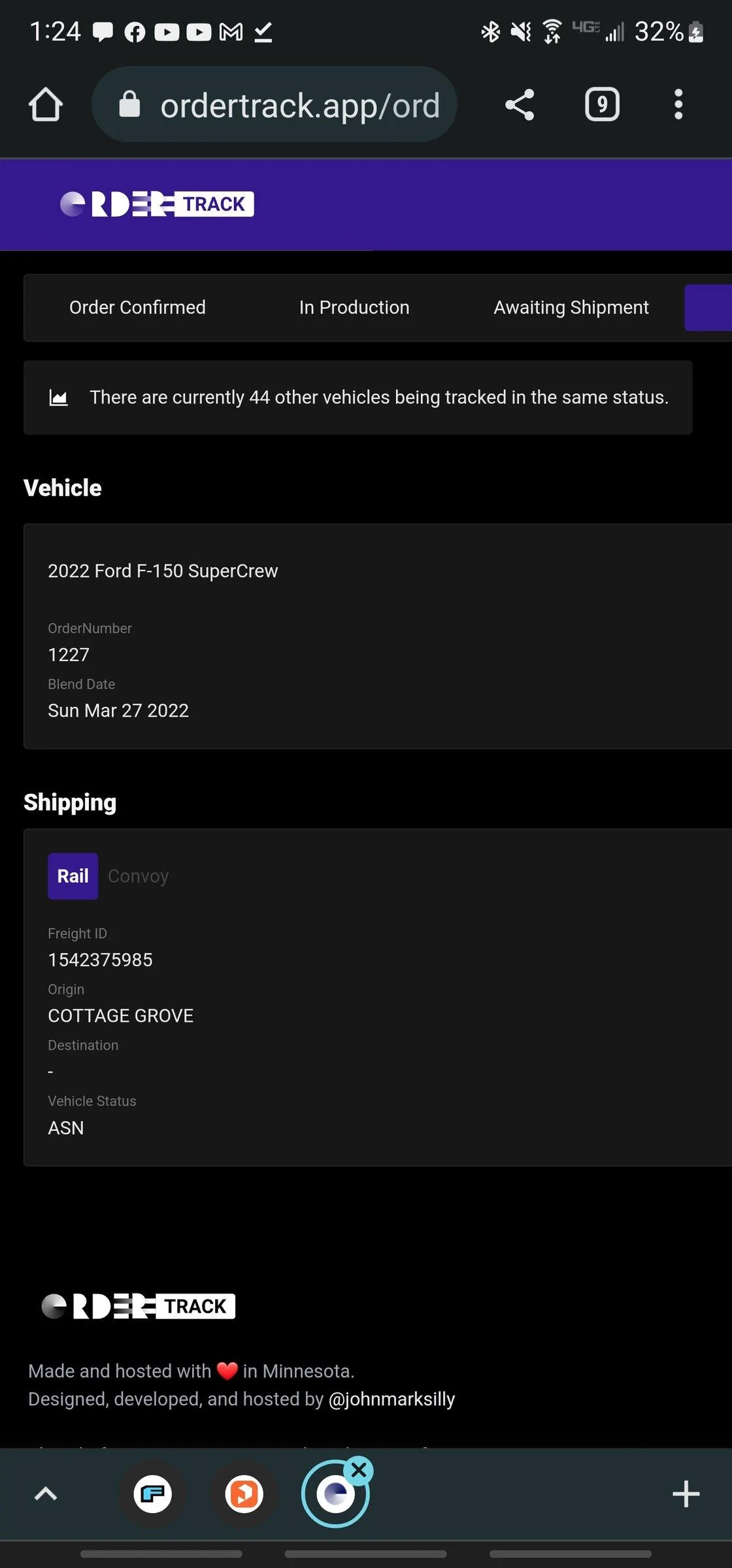 Ford F-150 3/28 Build Week Group Screenshot_20220406-132448_Chrom