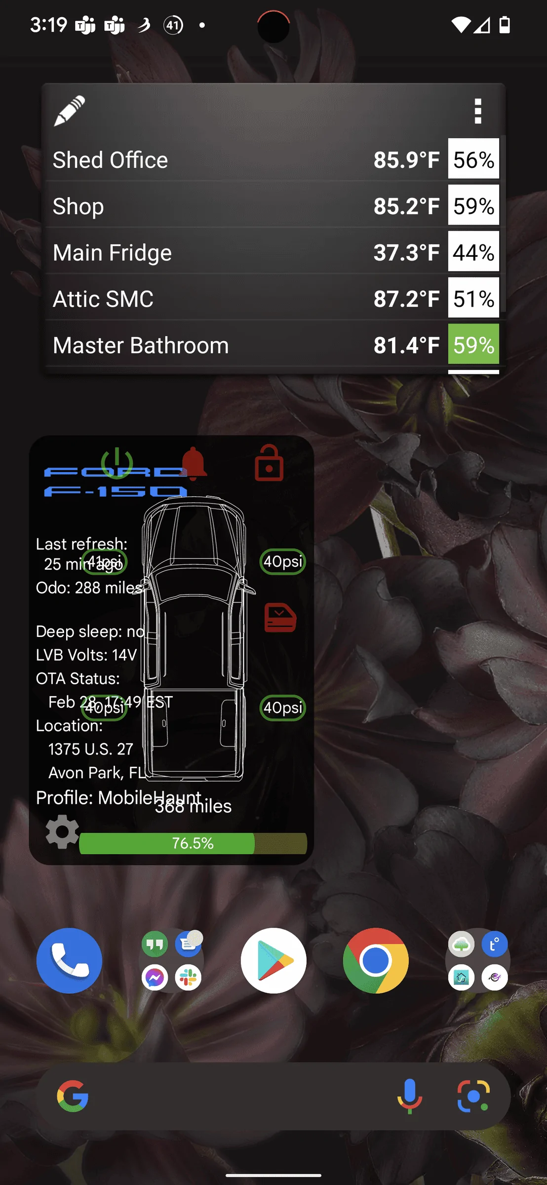 Ford F-150 Android widget Screenshot_20220406-151935