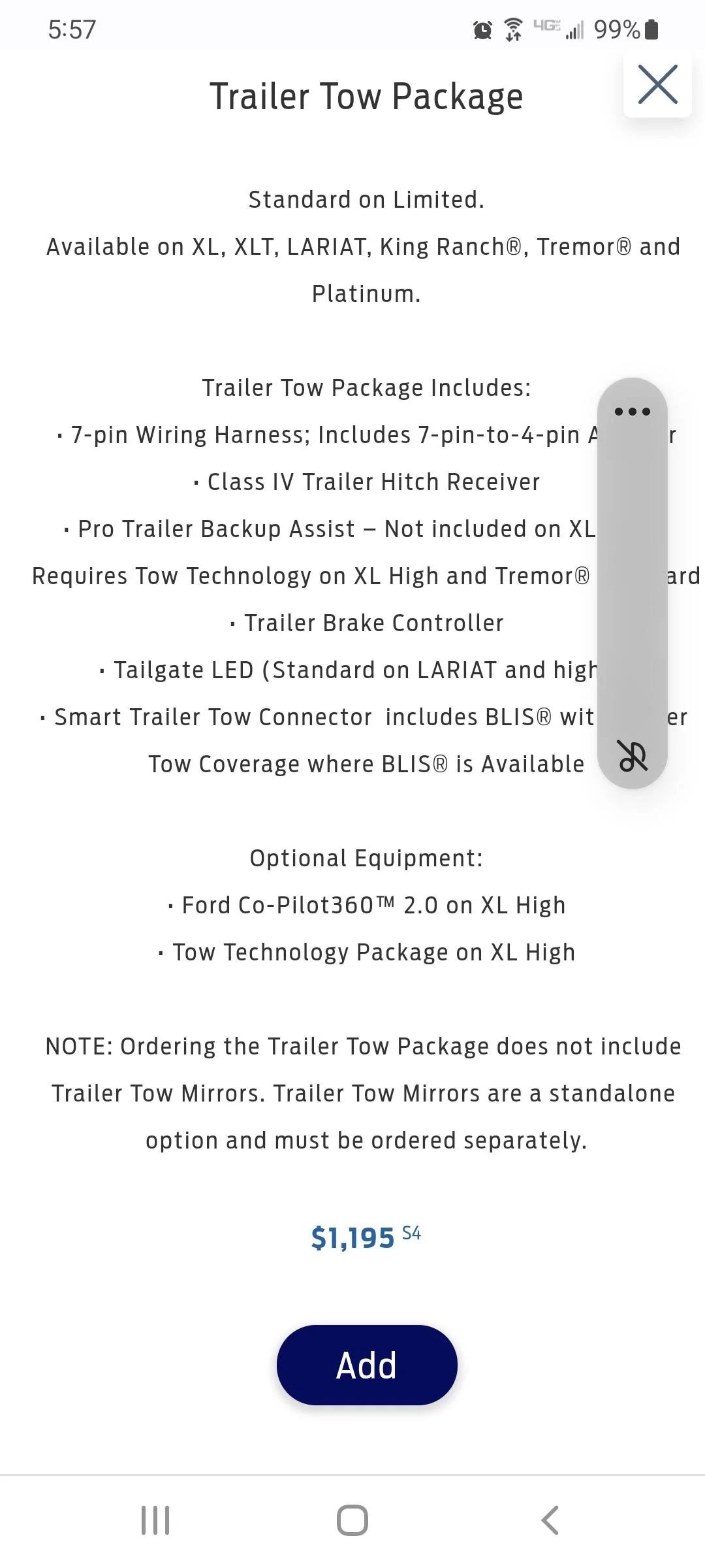 Ford F-150 Integrated Trailer Brake Controller Screenshot_20220417-175757_Chrom