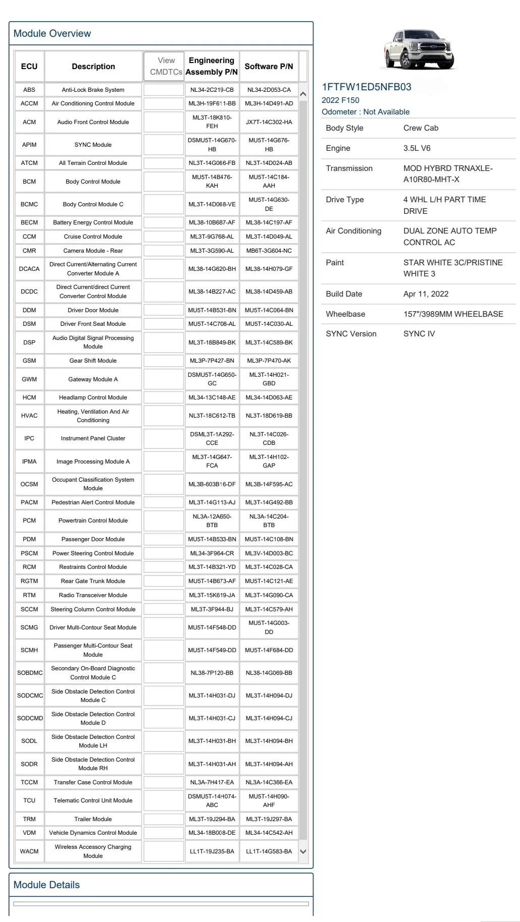 Ford F-150 Recall: REPROGRAM INTEGRATED TRAILER RELAY MODULE (Campaign/NHTSA#
22S17/22v193) Screenshot_20220421-221837_OneDriv