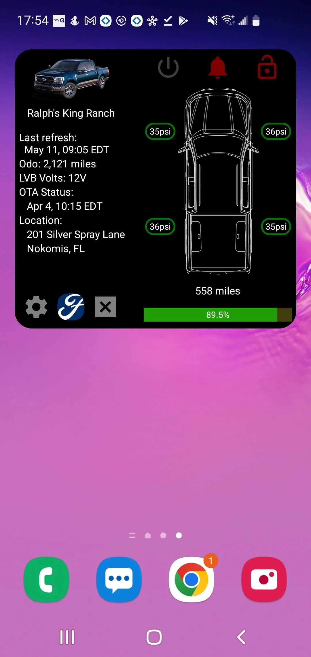 Ford F-150 So what IS the latest/current Sync4 version? Screenshot_20220511-175427_One UI Hom