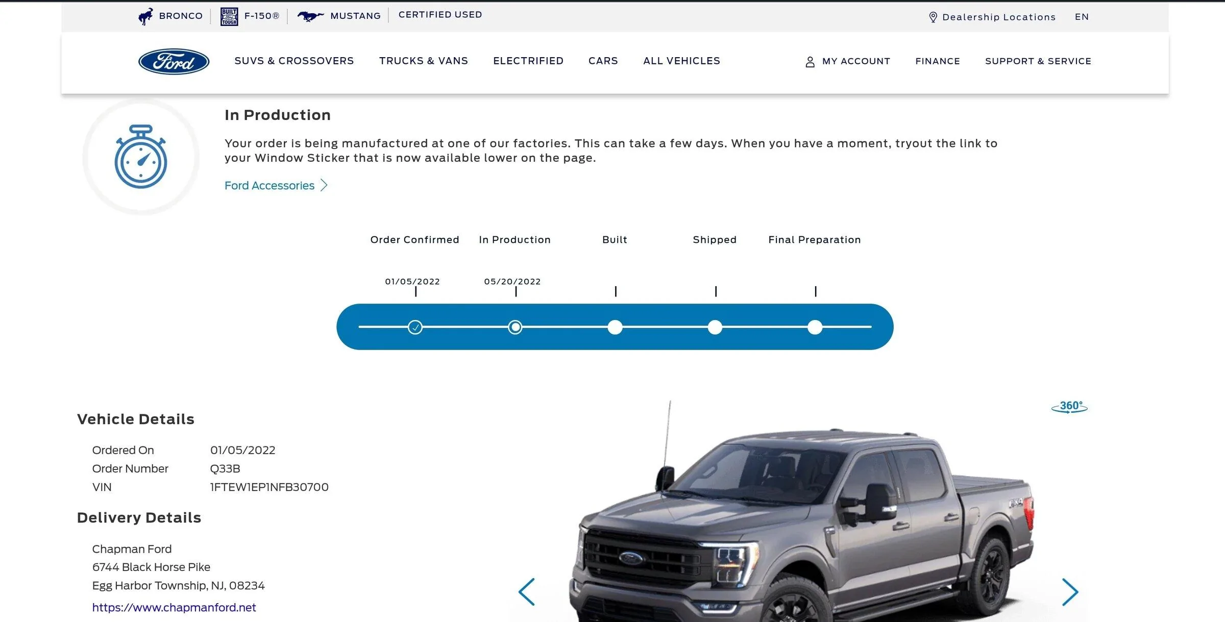 Ford F-150 05/16 Build Week Screenshot_20220521-094519_Chrom