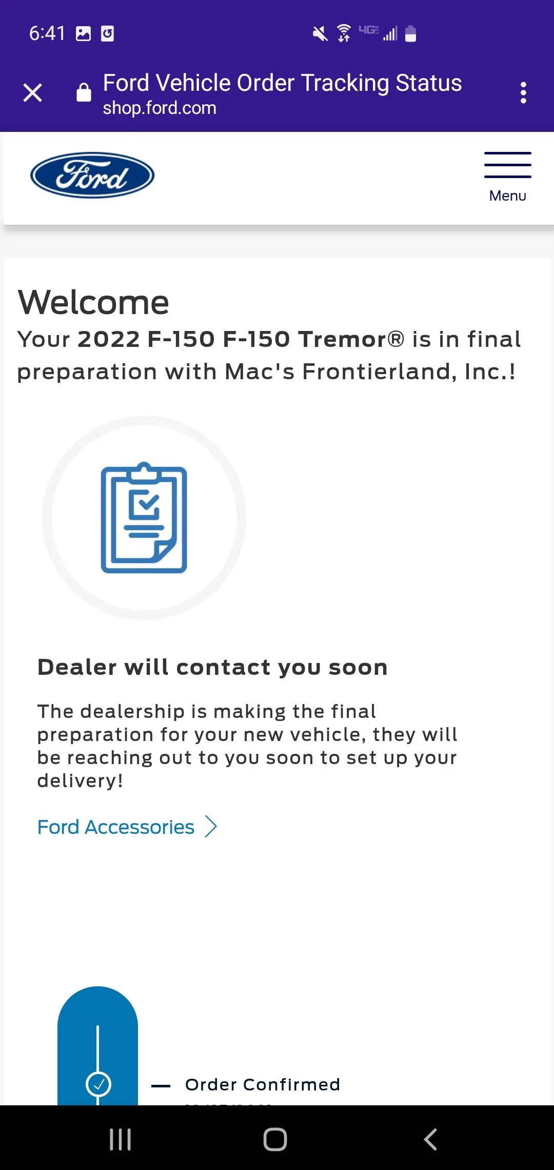 Ford F-150 05/09/22 Build week Screenshot_20220607-064147_Chrom