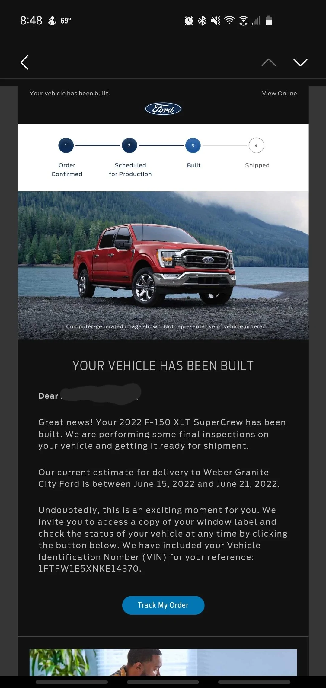 Ford F-150 06/6/22 Build Week Group Screenshot_20220609-084801_Email