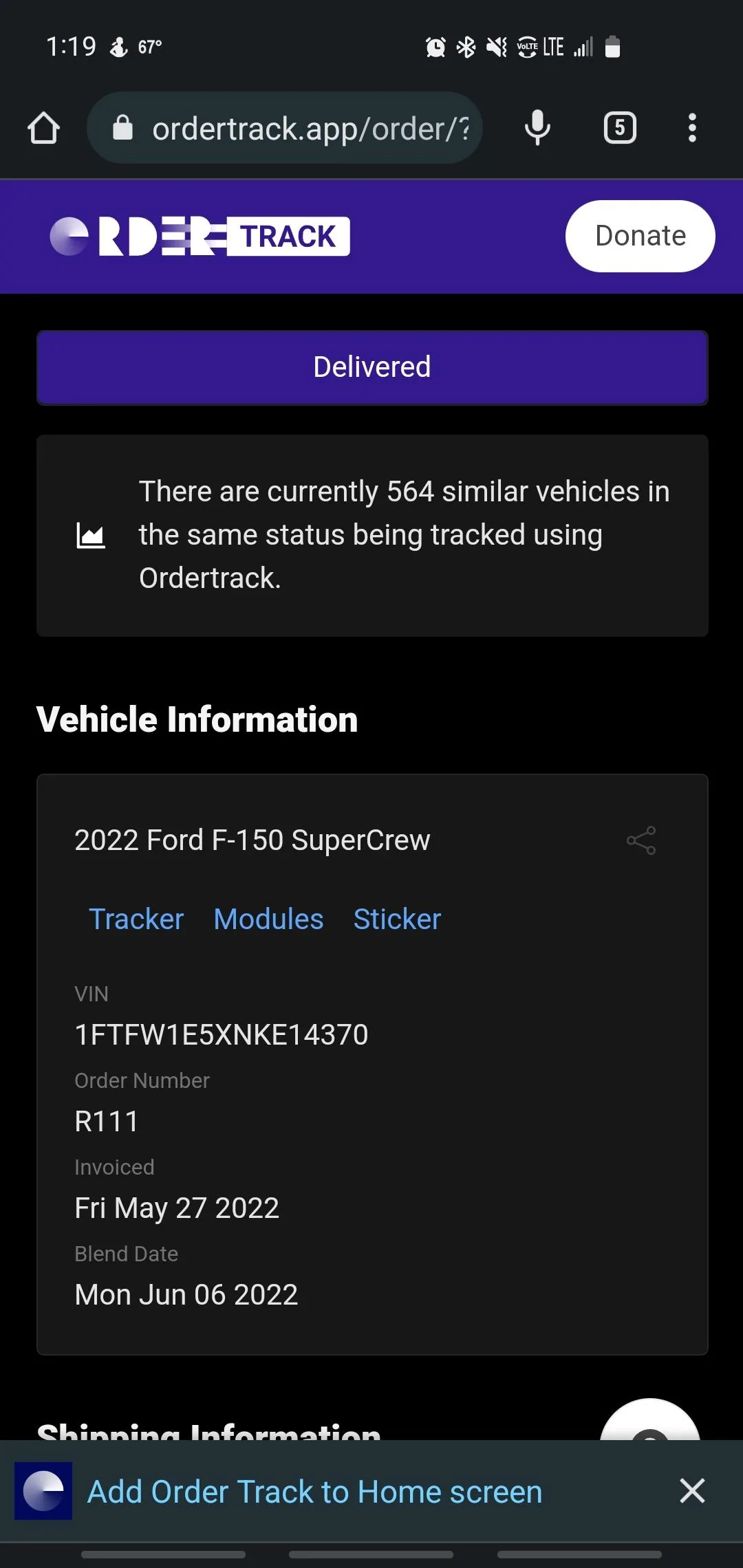 Ford F-150 06/6/22 Build Week Group Screenshot_20220610-011941_Chrom