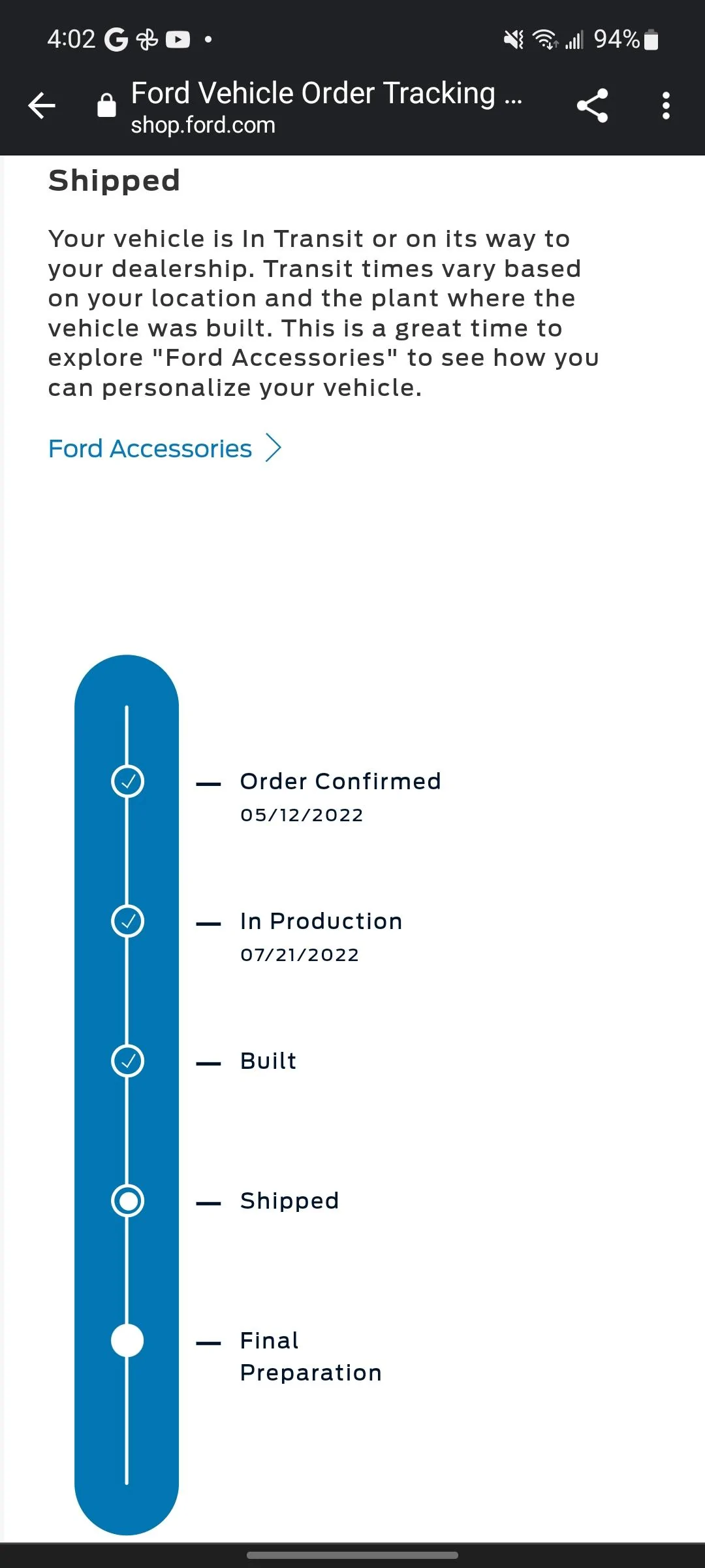 Ford F-150 7/18/22 Build Week Screenshot_20220722-040226_Chrom