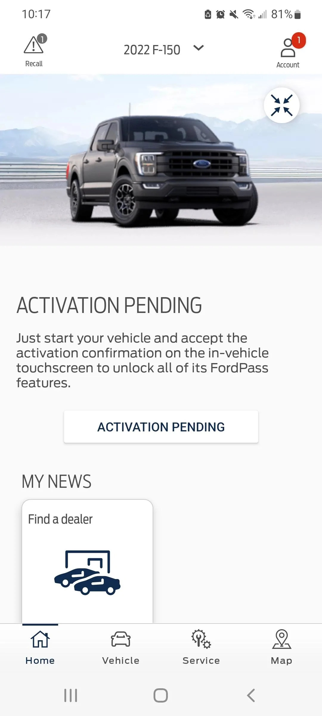 Ford F-150 05/09/22 Build week Screenshot_20220726-101705_FordPass