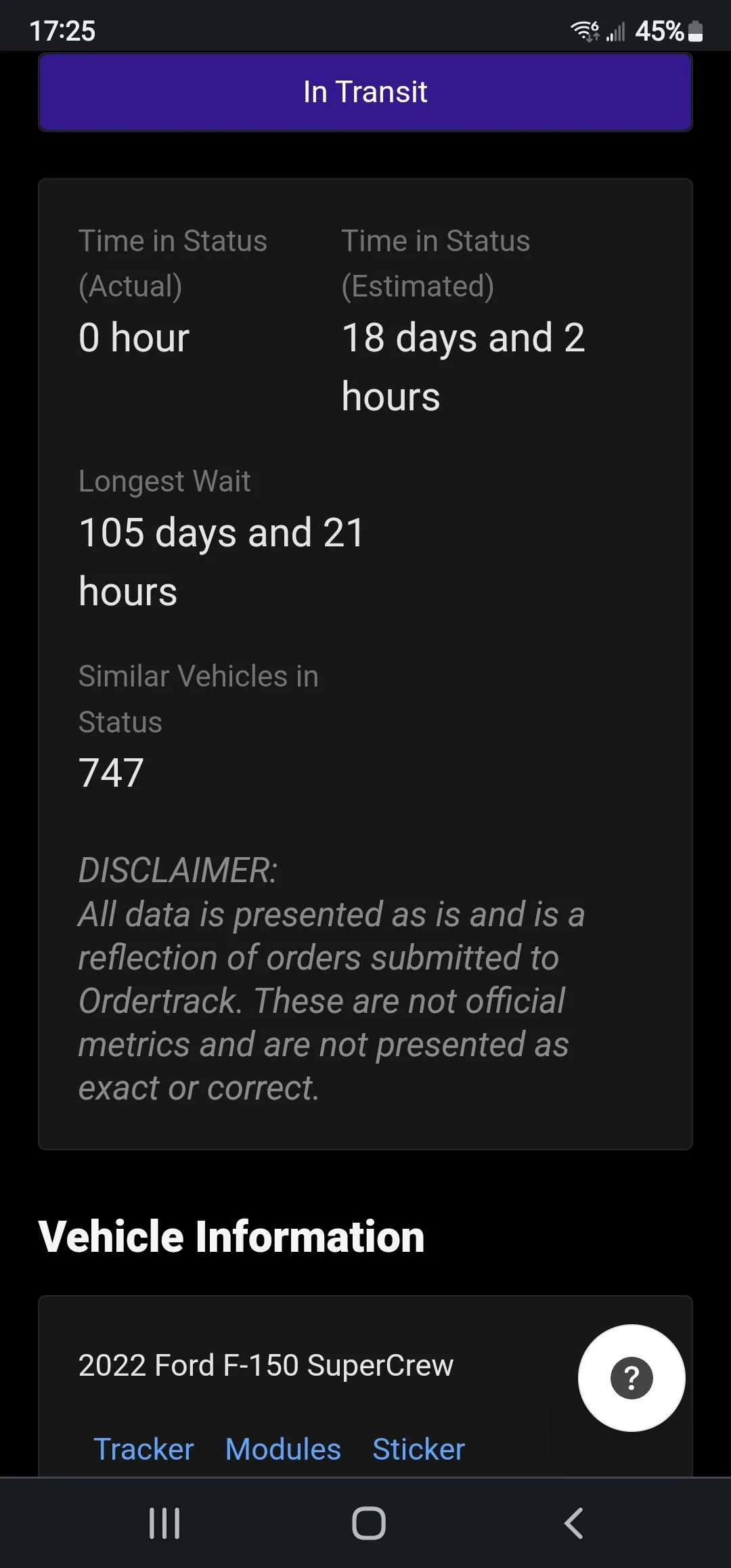 Ford F-150 7/11/2022 build week Screenshot_20220828-172528_Chrom