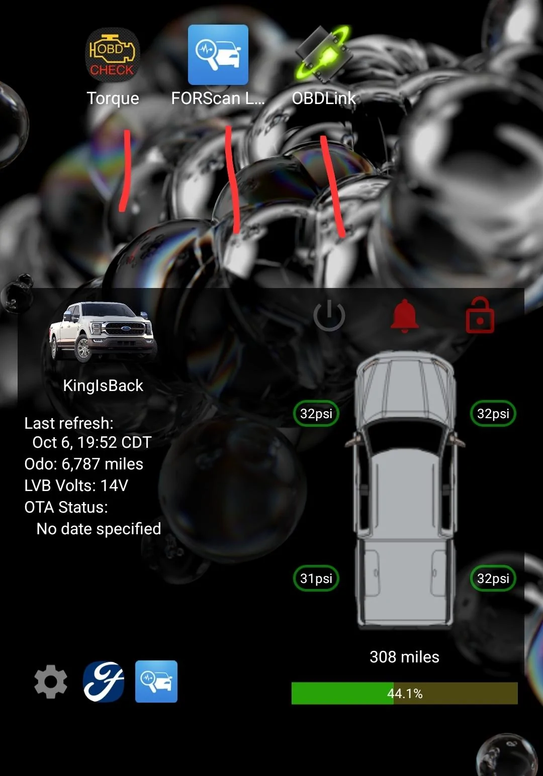 Ford F-150 OBD Fusion PIDs Screenshot_20221007_084731