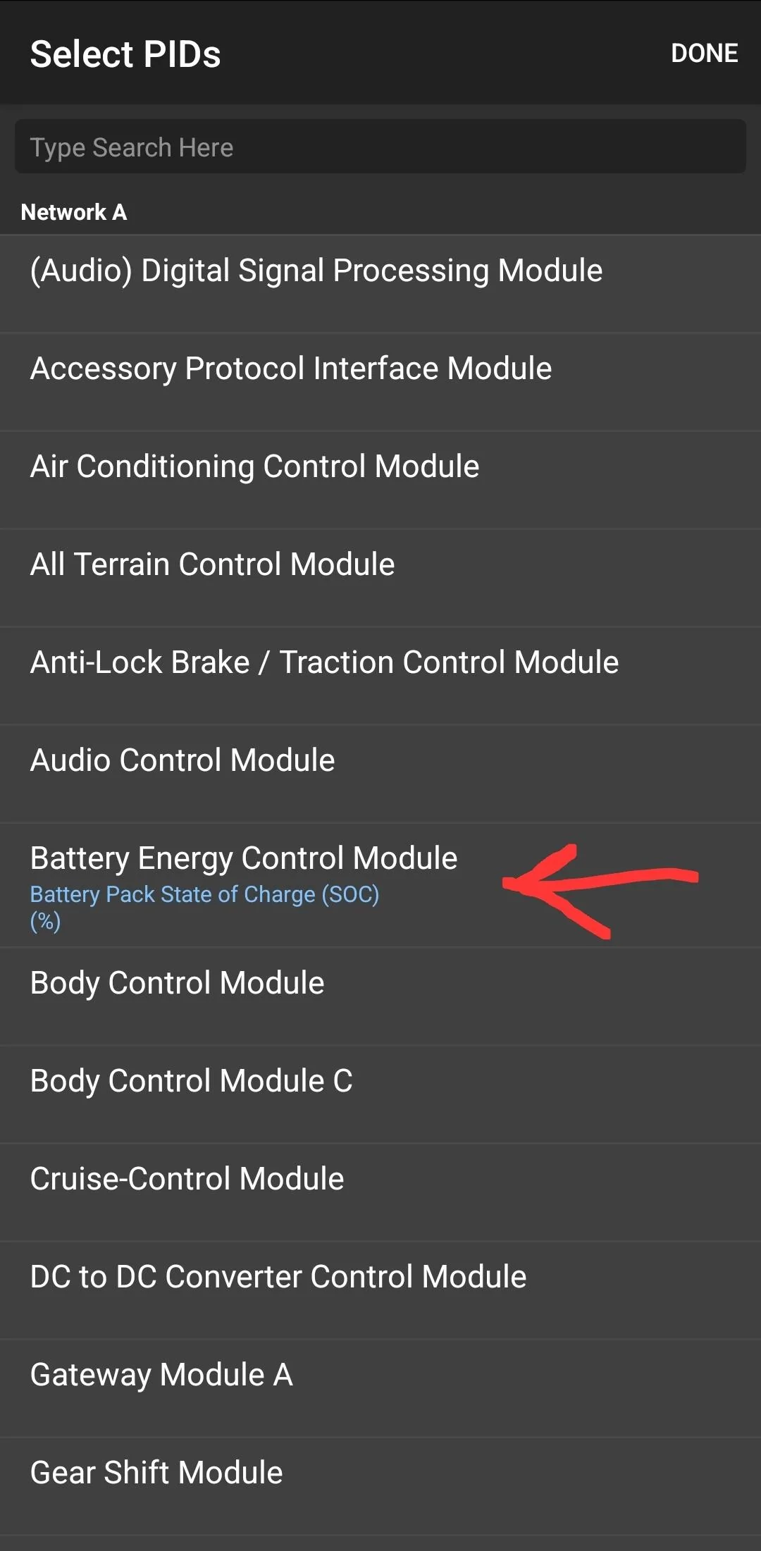 Ford F-150 OBD Fusion PIDs Screenshot_20221009_193829