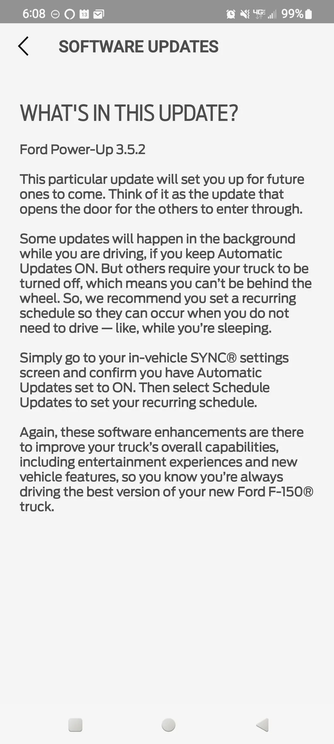 Ford F-150 OTA Ford Power-Up 3.5.3 and upcoming Alexa Built-in roll-out Screenshot_20221013-060842_FordPass