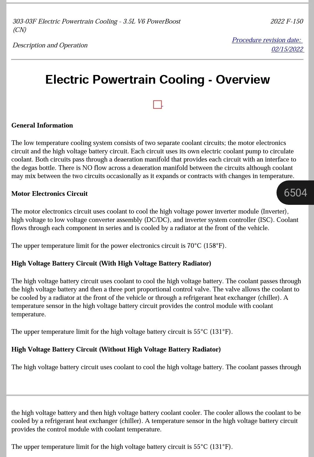 Ford F-150 Powerboost Cavitating Noise on Cold Start Screenshot_20221107_201114