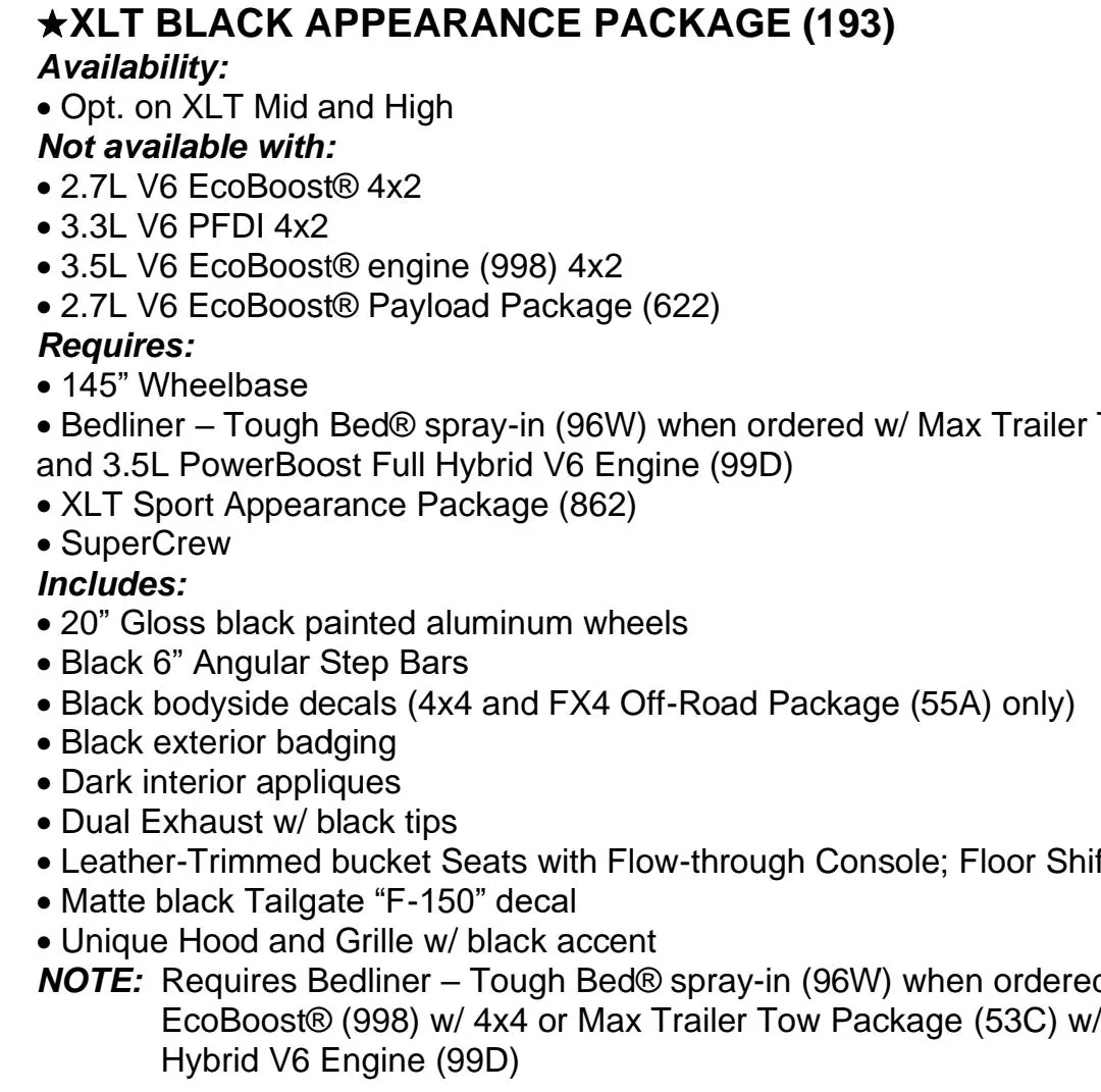 Ford F-150 '23 PB BAP come with duals? Screenshot_20221202_182909