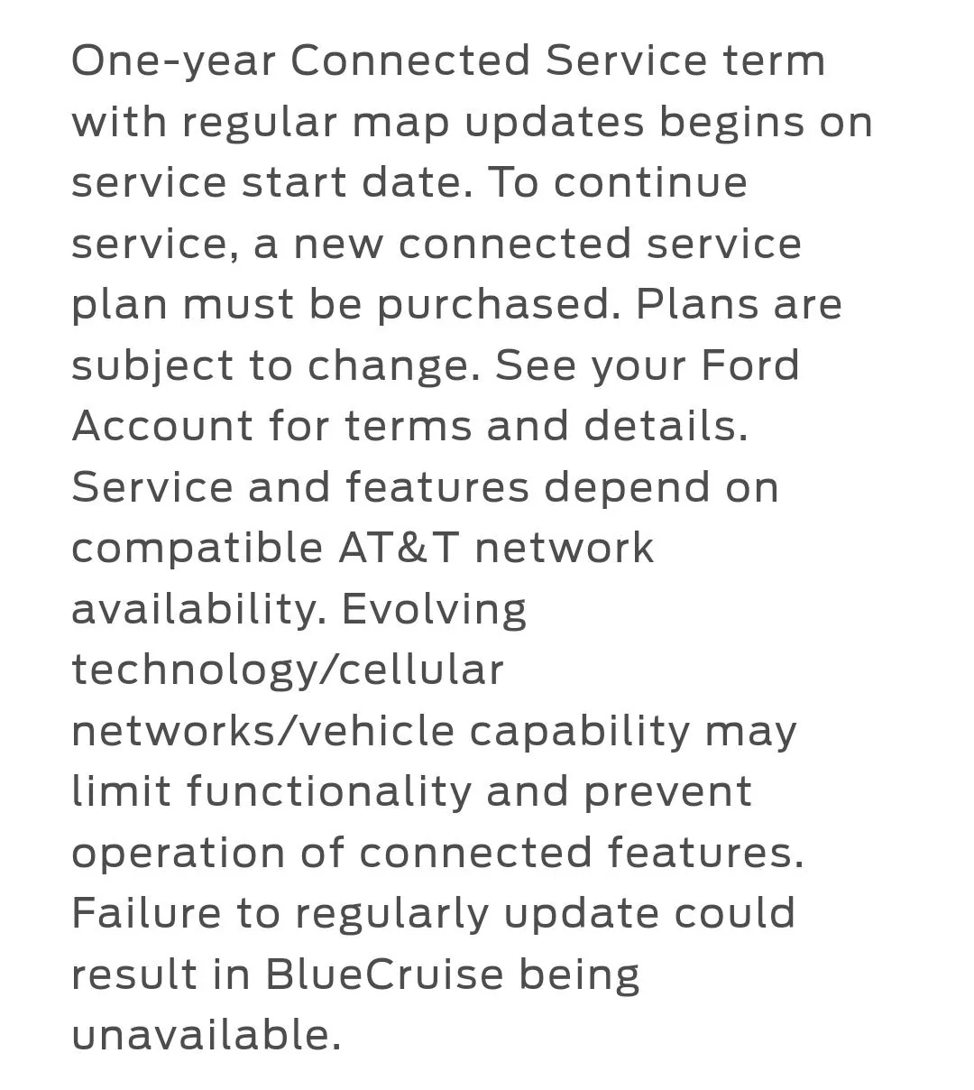 Ford F-150 How to purchase Bluecruise. Screenshot_20221220_062155