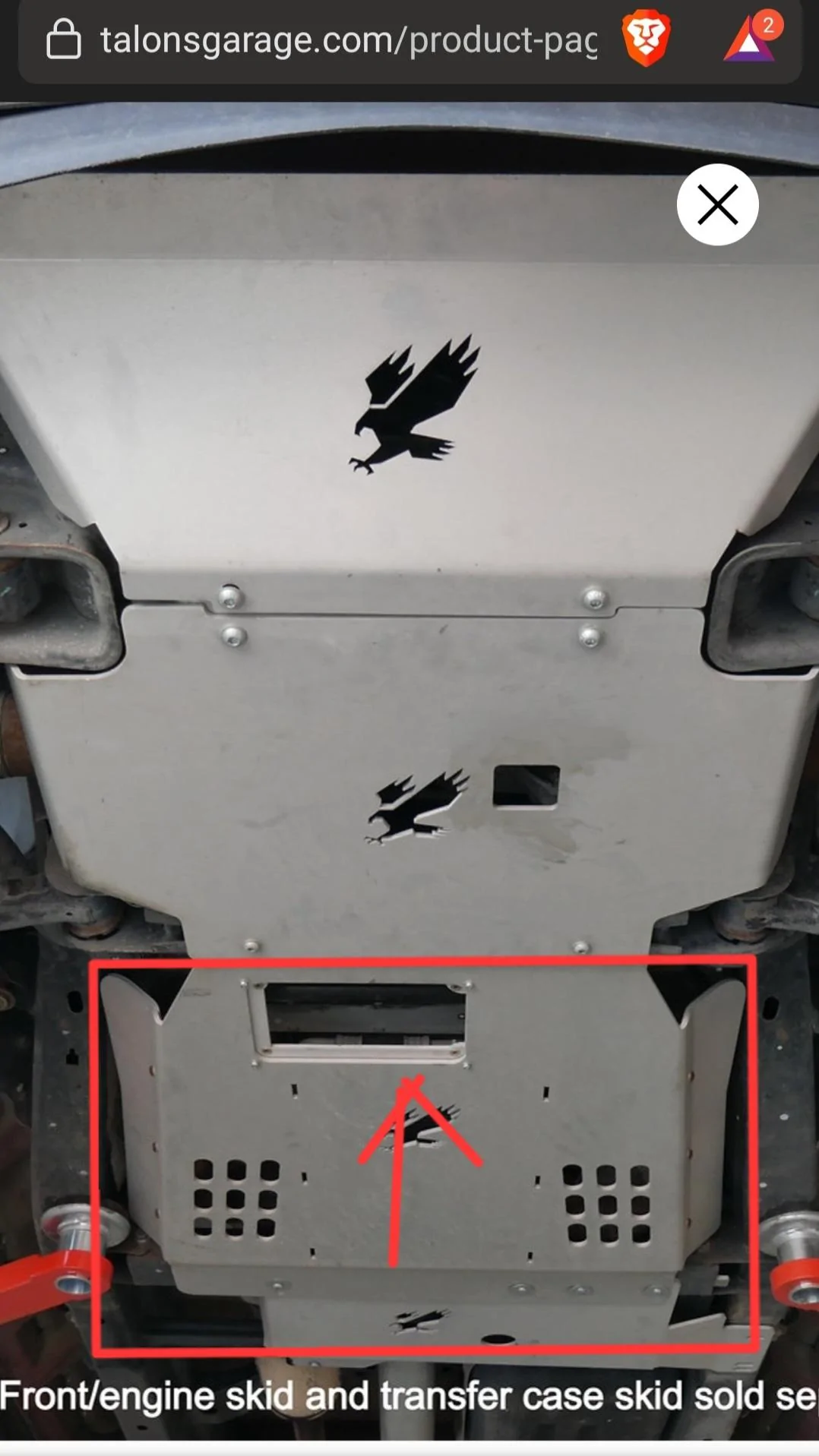 Ford F-150 2023 power boost splash guard Screenshot_20230227_224218_Brav