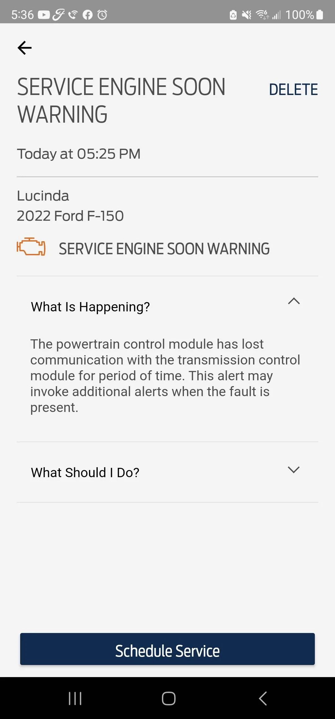 Ford F-150 PCM loses comms with TCM intermittently Screenshot_20230320_173609_FordPass