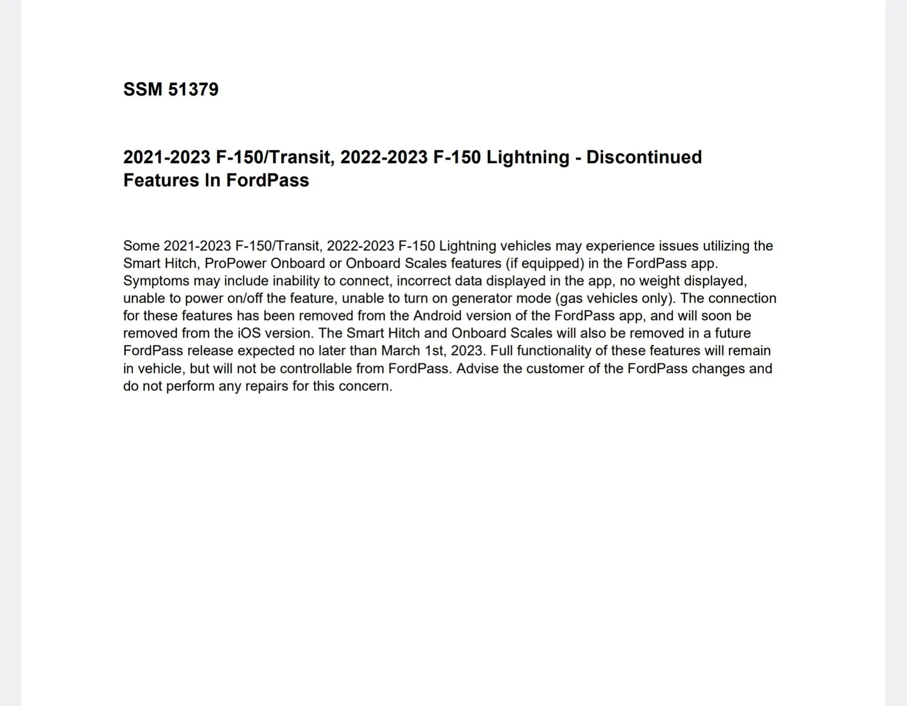 Ford F-150 Fordpass App ProPower & Zone Lighting Issues Screenshot_20230404_111215_Driv