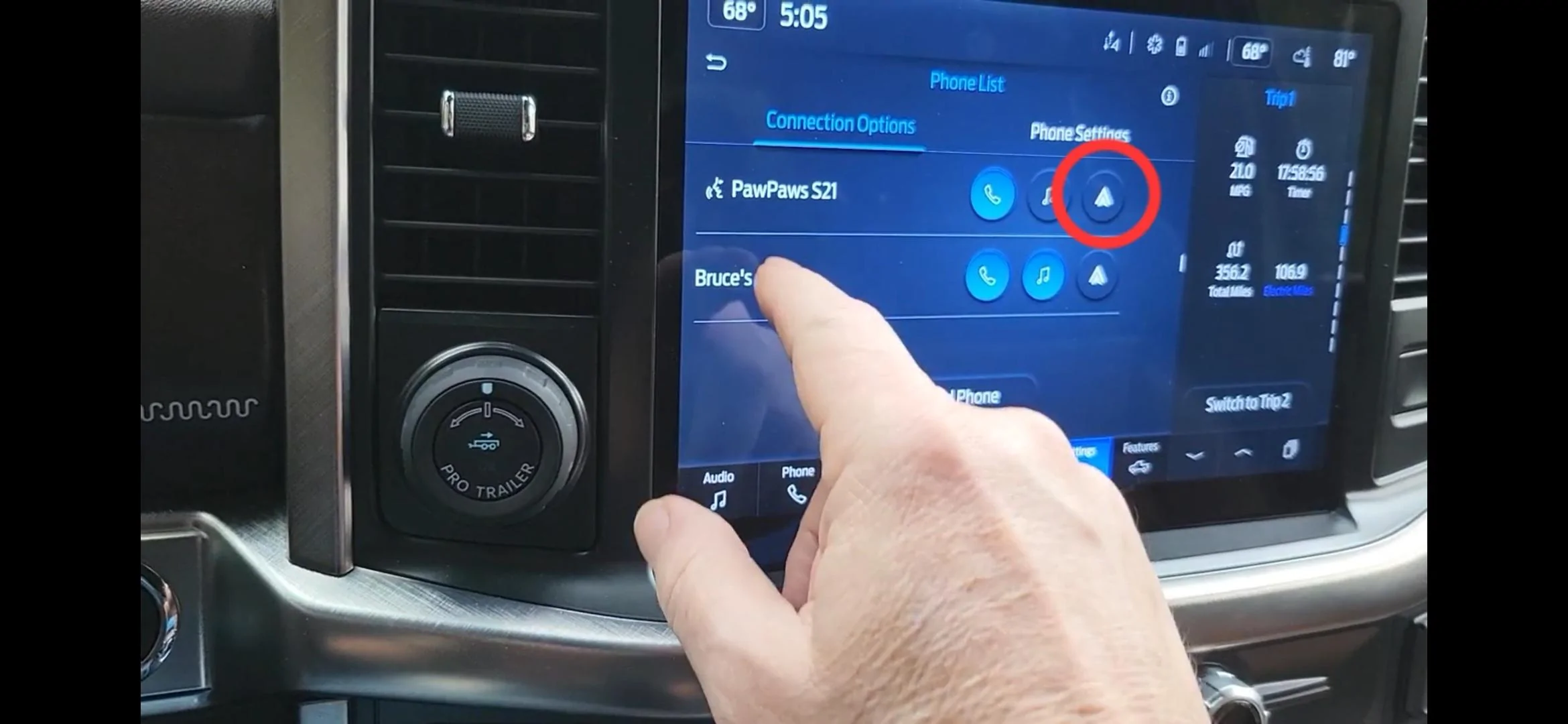 Ford F-150 Phone Priority between passengers? Screenshot_20230406_122912_YouTu