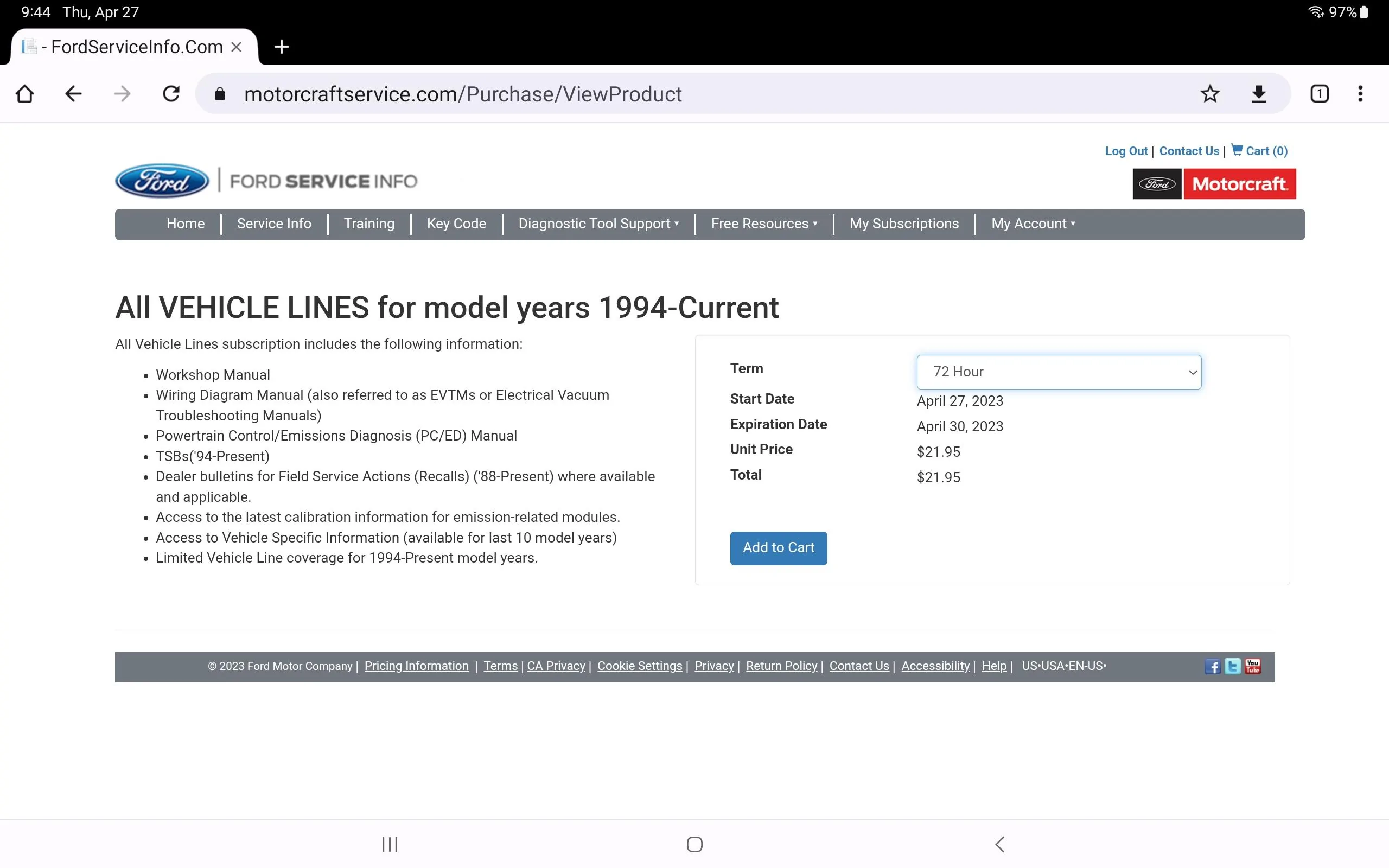 Ford F-150 Power-Up 4.2.2 Software with CarPlay Update! Screenshot_20230427_214442_Chrom