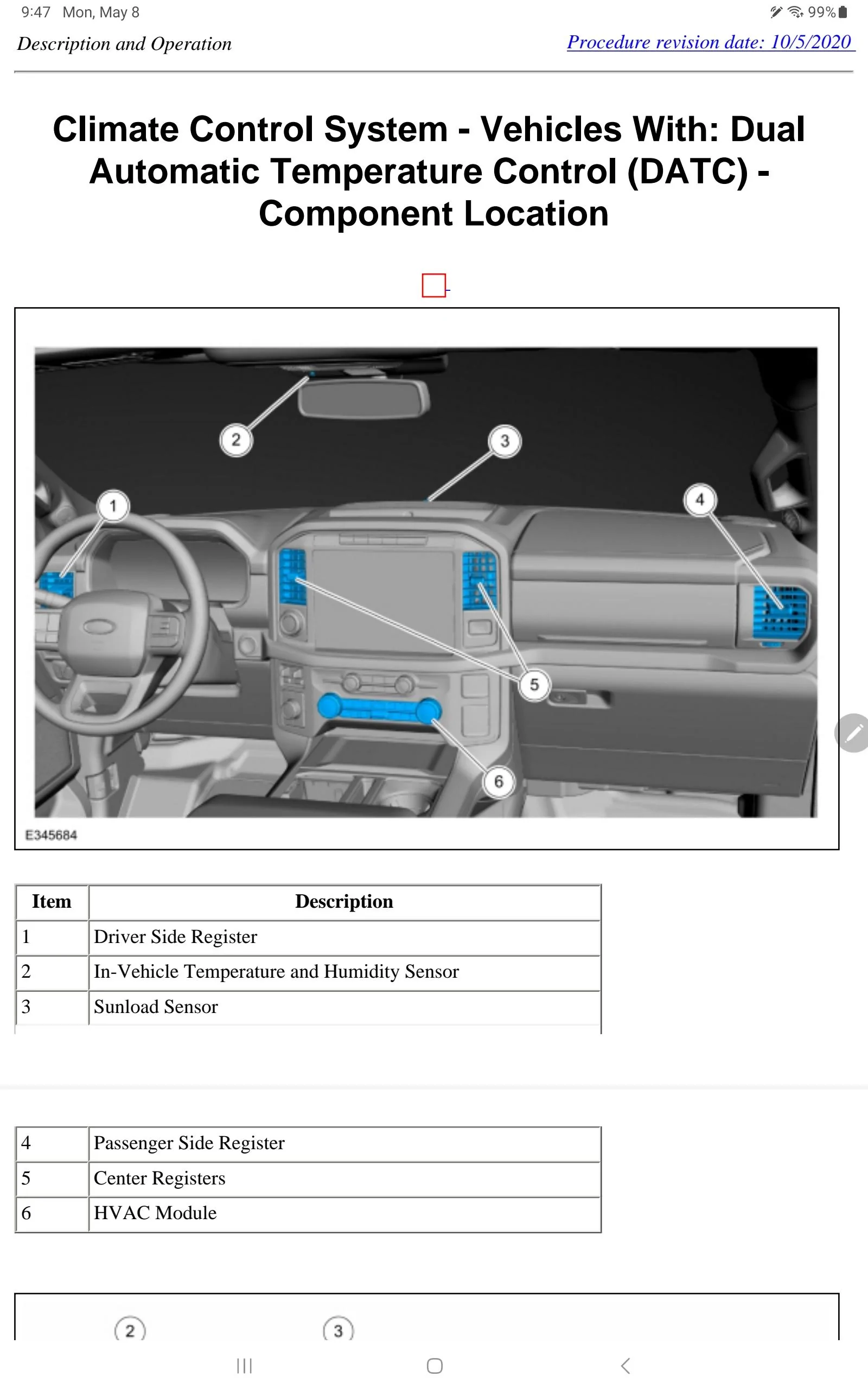Ford F-150 Plastic panel above the rear view mirror removal ? Screenshot_20230508_214759_OneDriv