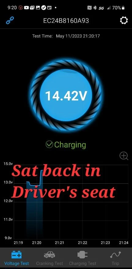 Ford F-150 More PB voltage weirdness. Screenshot_20230511_212017_Battery Monitor