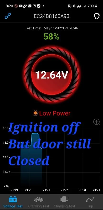 Ford F-150 More PB voltage weirdness. Screenshot_20230511_212046_Battery Monitor